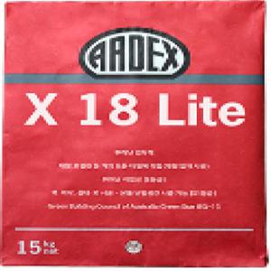 아덱스 X18 lite 15kg 고탄성 대형 타일본드 접착제