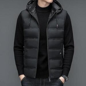 남자조끼 쪼끼 캐주얼 후드 패딩베스트 경량조끼 남성 S4M2