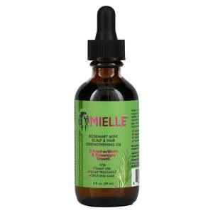 [iHerb 공식] Mielle, 두피 및 모발 강화 오일, 로즈메리 민트, 59ml(2fl oz)
