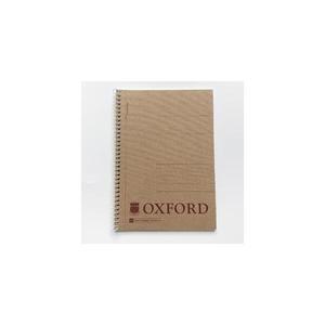 옥스포드노트 OXFORD 크라프트노트 A5 좌철 스프링노트 7mm 50매 26줄 소프트커버 1.5 [유진스토어