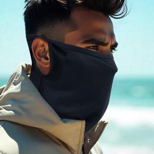귀걸이형 안면 메쉬 자외선차단 마스크 골프 자전거 마스크 얼굴햇빛가리개 여름 넥워머 멀티스카프