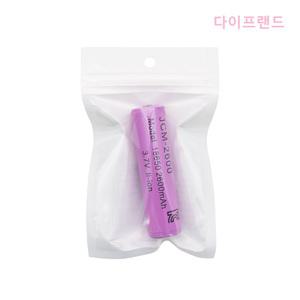 [UB848] 18650 리튬이온 배터리 3.7V 2600mAh 보호회로 내장형 1EA (낱개판매)