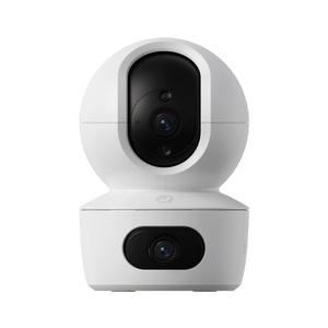 스마트 듀얼 홈캠 400만 화소 무선 CCTV 360도 회전 원격 조정 AI 감시 카메라