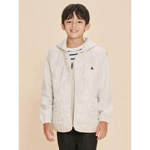 [BEANPOLE KIDS] 플리스 점퍼 패딩 베스트 2SET  베이지 (BI4838U09A)