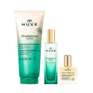 눅스 윌 프로디쥬스 네롤리 샤워젤 200ml + 향수 15ml + 오일 10ml 피부결개선
