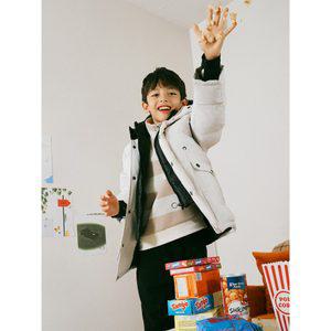 [BEANPOLE KIDS] 카라코람 패딩 다운  아이보리 (BI4X38U030)