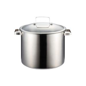 리빙스테이션 인덕션 스텐 곰솥 15L 3중바닥 육수 냄비 큰냄비