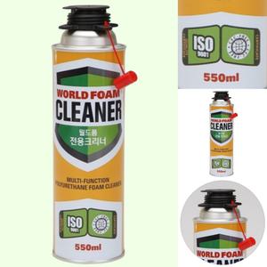 다우실란트 우레탄폼 크리너 스프레이 건세척제 우레탄 스폰지 제거제 (550ml)