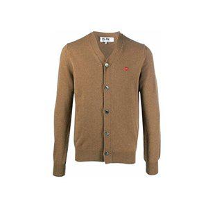 [꼼데가르송]24FW 여성 스몰 레드 와펜 가디건 AX-N080-051-3