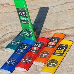 0.5mm 고강도 샤프심..펜텔 AIN STEIN 1통