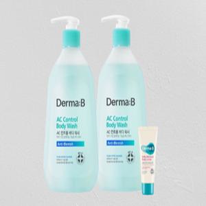 더마비 AC컨트롤 바디 워시 420ml x 2개 (+랜덤튜브)