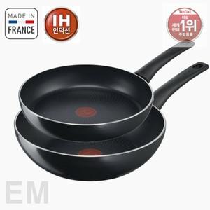 테팔 인덕션 티타늄 제너러스쿡 프라이팬(2종) 24cm + 볶음팬 28cm