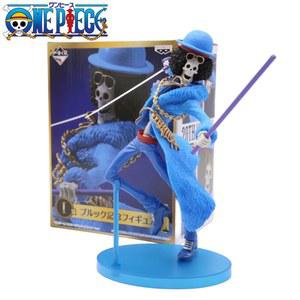 원피스 피규어 20 주년 브룩 PVC 조각상 모델 인형 수집용 방 장식 선물 20cm