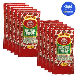 오뚜기 일회용 토마토케찹 9g X 10개 미니 소포장