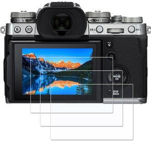후지필름 X-T3 xt3와 호환되는 PCTC 화면 보호기, 0.3mm 9H 경도 강화 유리 플림 전체 커버 및 설치가 간편 [3팩]
