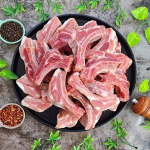 스페인 돼지고기 등갈비 바베큐립 갈비찜용 김치찜용 마디절단 1kg