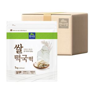 면사랑 쌀떡국떡 1kg x 10개 대용량 (실온)