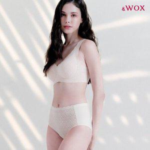 [왁스]앤왁스 꿈의브라 톤업 레이스 런닝형 1종 여성 심리스 브라