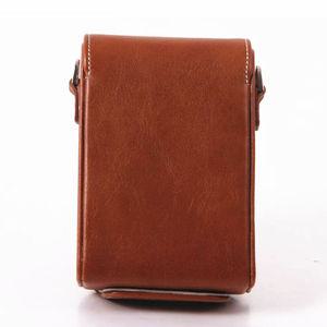 Leica D-LUX Typ 109 PU 가죽 카메라 가방 케이스 커버 파우치 Typ109 브라운