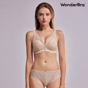 GS단독 [Wonderbra] 원더브라 뉴레이스 풀커버리지 브라팬티 2종세트 택1