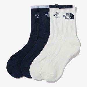 [노스페이스]M 노스페이스양말 CQK NY4MP02R 키즈 미드 삭스 투 인 원 (WHITE)