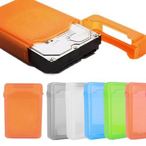 IDE SATA HDD 캐디 케이스 충격 방지 플라스틱 외장 하드 드라이브 디스크 보관함 정리함 인클로저 3.5 인