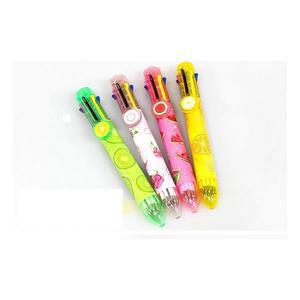 [ME5505OR_52CK]볼펜 칼라펜 세트 필기구 랜덤발송 8색