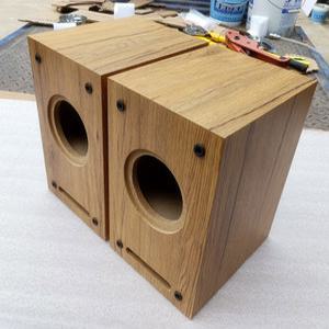 자작 나무 스피커통 4인치 부품 DIY 양방향 나무통 3 5인치 제작 커버 케이스 접시형