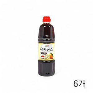 [셀러허브 패션][JHQSCB0J_52EN]유자폰즈 X 유자소스 디핑소스 900ml 6개