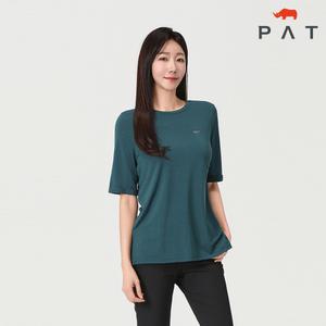 [PAT 여성] 불가리 소매 롤업 롱 티셔츠_1J45383