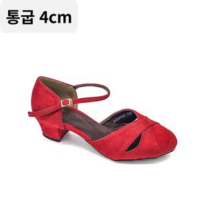 케이탑 D8088 레드세무 댄스화