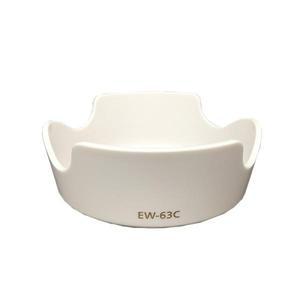렌즈후드 용품 흰색 EW-63C 카메라 렌즈 후드 58mm Petal baynet Canon호환 호환호환 100d EF-S 18-55mm f3
