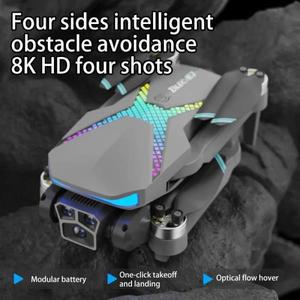 드론 용품 핫드론  브러시리스 8K HD 카메라 와이파이 FPV 장애워터   RC 접이식 쿼드콥터  AE7 프로