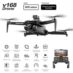 드론 용품 V168 드론 8K 5G GPS  HD    카메라 전 방향 장애워터