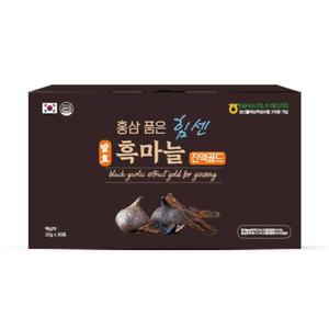 홍삼 품은 힘센 발효숙성 남도산 흑마늘 진액골드선물세트 20g 30포