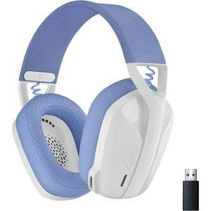 로지텍 G435 LIGHTSPEED 블루투스 무선 게이밍 헤드셋 경량 오버이어 헤드폰 내장형 마이크 18시간 배터리