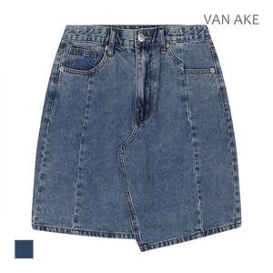 [반에이크] 밑단언발 데님스커트_VB35DKU202Z