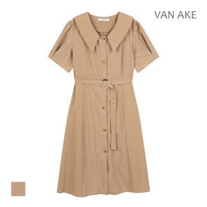 [반에이크] 카라디자인 벨티드원피스_VB36OPQ319A
