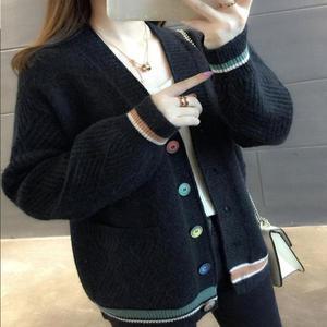 [셀러허브]컬러단추 여감성자 루즈핏 롱가디건 가디건 브이넥 6컬러 (S31581063)