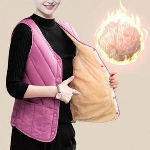 [오노마] ONM 패딩 보온 데일리 조끼 여성 보온 작업 패딩 누빔 블  28471826)