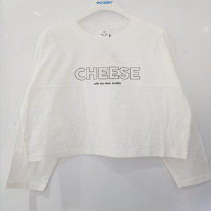 [에꼴리에]레터링 썸머 긴팔티/22P0481WT