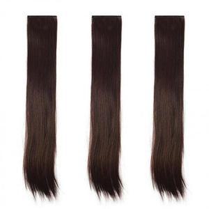 자연스러운 레드브라운 헤어피스 긴머리 60cm 3p (3nFxK)