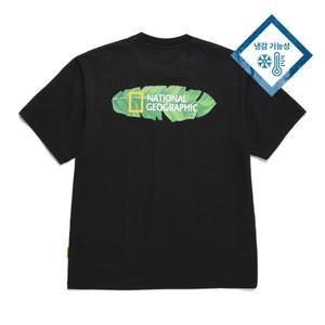 [공식] 내셔널지오그래픽 N242UTS670 유니 쿨맥스 컨셉 그래픽 티셔츠 CARBON BLACK