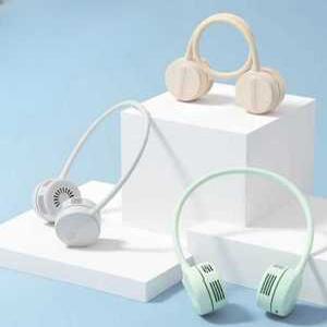 바오우룸 넥선풍기 선풍기 넥에어컨 목걸이형 넥쿨러 넥밴드선풍기 접이식 USB 충전 미니 여름용