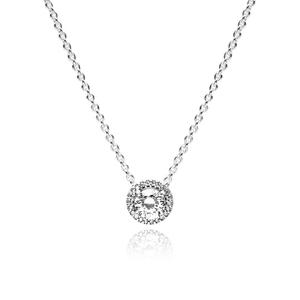 판도라 목걸이 타임리스 라운드 스파클 396240CZ-45