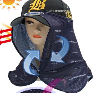 볼가리개 파크골프 모자걸이 마스크 여름용버프