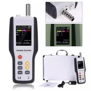 HT-9600 PM2.5 감지기 입자 먼지 계수기 0.3 1.5 PM10 대기 오염 측정기 2.8in LCD 디스플레이