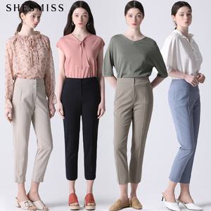[쉬즈미스(SHESMISS)] 미니멀 베이직 슬림 팬츠 (택가격: 108000원)