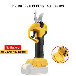 브러시리스 전기 가지 치기 가위 LED 디스플레이가있는 정원 도구 정리기 무선 과일 나무 맞는 Dewalt 18V