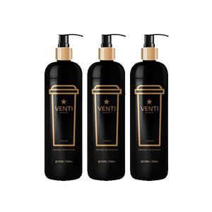 벤티 샴푸 탈모 완화 약산성 카페인 500ml 3병